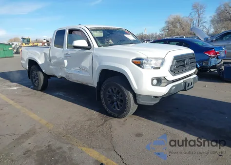 2021 Toyota Tacoma Sr5 V6 из США, поврежденный, VIN 3TYSZ5ANXMT010581